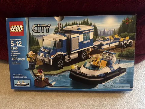LEGO City: Off-Road Command Centre (4205) - New Sealed with Slight Box Wear
