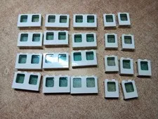 LEGO BULK LOT 21 WHITE WINDOWS TRANS BLUE PANES 1X4X2 1X2X2 AIRPLANE TRAIN