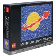 LEGO® Minifigure Space Mission Puzzle – 1000 Piece | LEGO Ideas Fan Design Jigsa
