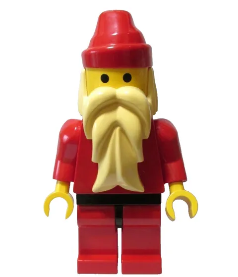 LEGO Big Fig Figure Jumbo Large Minifigure Santa Claus Red