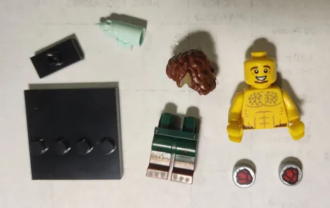 LEGO Faun, Werewolf, Baby Bottle-MINIFIG + as Is- Incomplete