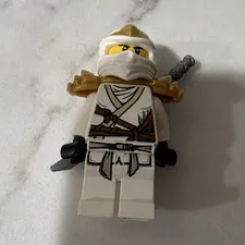 LEGO Ninjago Zane ZX minifigure from the "Rise of the Snakes" series.