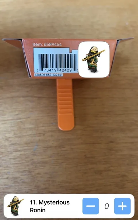 LEGO Minifigures Series 29 CMF Mysterious Ronin Minifigure (Lloyd) NISB
