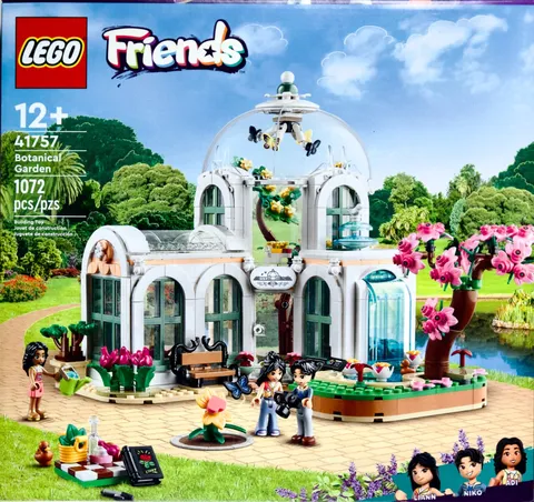 LEGO Friends Botanical Garden 41757 Greenhouse Flowers 1072 Pieces NEW Sealed