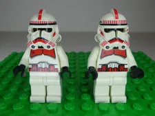 2 x LEGO Starwars Clone Shock Trooper, Coruscant Guard (Phase 2) | SW0189