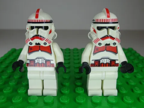 2 x LEGO Starwars Clone Shock Trooper, Coruscant Guard (Phase 2) | SW0189