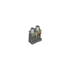 LEGO Hips and Dark Bluish Gray Legs with Atlantis Diver Pattern inv.654