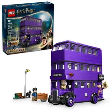 LEGO Harry Potter Knight Bus Adventure 76446 Building Toy 5 Minifigures Gift 8+