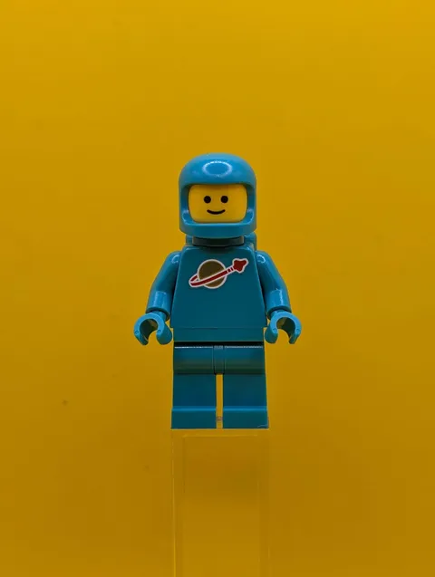 Classic Space idea227 Dark Turquoise with Air Tanks and Updated Helmet Idea Lego