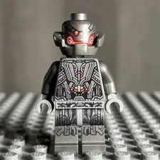 Lego Marvel Super Heroes Minifigure SH0175 Ultron Prime Good Condition - 1O