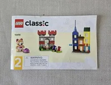 LEGO Classic 10698 Instruction Manual Book 2 Only Large Creative Brick Box OEM