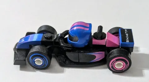 Alpine Lego Formula 1 mini car