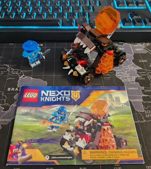 ⚔️🔥LEGO NEXO KNIGHTS: Chaos Chariot (70311) – 2016 – Complete + Manual