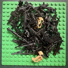 Custom LEGO Compatible Minifigure Guns Weapons Lot Military Tactical Kit Modern