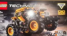 LEGO Technic Monster Jam DIGatron Pull Back Truck 42199 JCB 218pcs Open Box