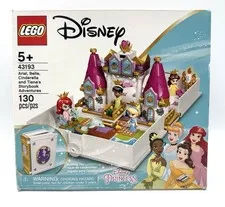 LEGO Disney Princess 43193 Ariel Belle Cinderella & Tiana's Storybook NEW/SEALED