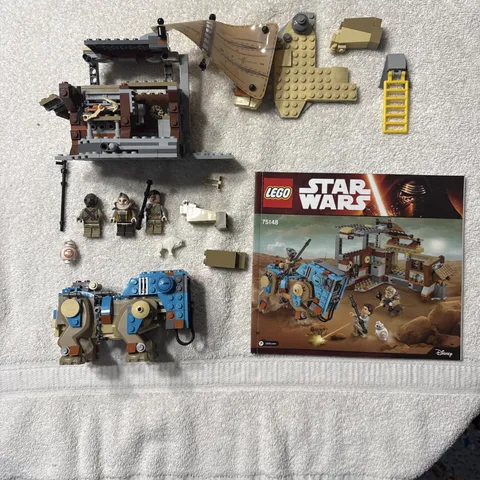 LEGO Star Wars: Encounter On Jakku (75148) Incomplete With Minifigures