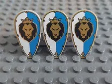 Lego 70402 Castle - Long Shield with Lion - Used (3)