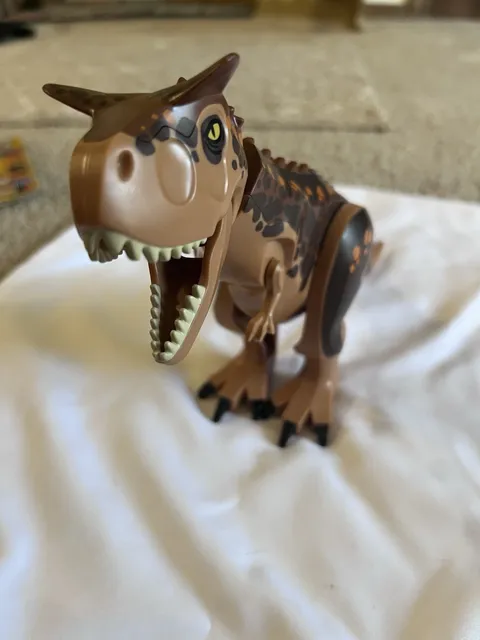 Lego Carnotaurus Dinosaur Figure From Jurassic World 75929 Gyrosphere Escape