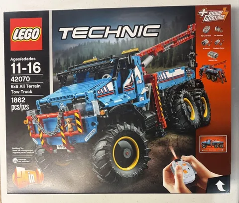 Lego Technic 42070 All Terrain 6x6 Tow Truck Brand New And Sealed Free Shipping