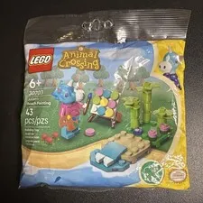 LEGO Animal Crossing Julian's Beach Painting Plastic Bag 30703 (SEALED)