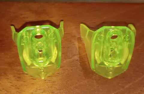 2 Lego part 90641 Size 3 Trans-Neon Green Hero Factory Armor Star Wars Bionicle