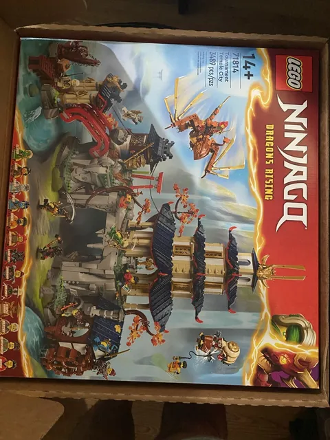 LEGO 71814 NINJAGO Dragon's Rising Tournament Temple City BRAND NEW