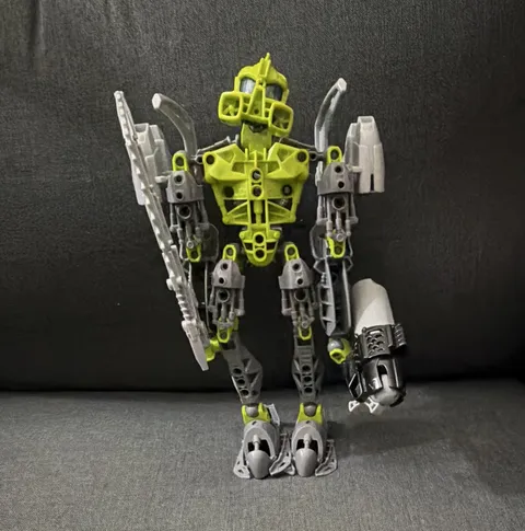 LEGO BIONICLE Toa Lewa no. 8686 99% complete, loose