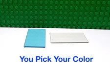 LEGO Window 1x4x6 Glass Pane "You Pick Your Color and Qty" NEW