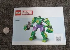Lego Instructions Manual 76241 The Incredible Hulk Marvel Comics Avengers Hero 