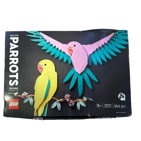 LEGO Art: The Fauna Collection Macaw Parrots (31211)
