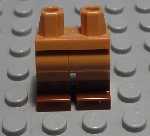LEGO figure accessories legs pants ochre new brown