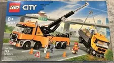 LEGO 60467 City Heavy-Duty Recovery Tow Truck with Crane Sealed brand New In Box