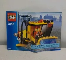 Genuine Original Lego CITY 7242 Instructions Manual