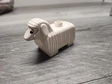 LEGO Duplo Animal Sheep Cream White Farm