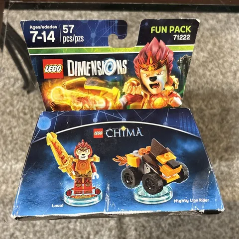 Lego Dimensions 71222 Fun Pack Chima Laval New Factory Sealed
