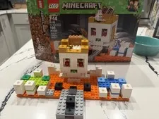 LEGO Minecraft 21145 The Skull Arena & The Taiga Adventure Set (21162)