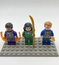 LEGO Marvel Studios Eternals Kingo Sersi Ikaris Minifigures