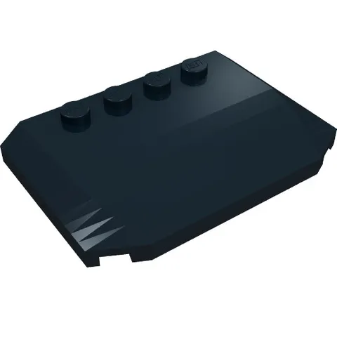 10x LEGO® Part 52031 - Wedge 4 x 6 x 2