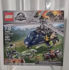 LEGO Jurassic World: Blue's Helicopter Pursuit NIB (75928)