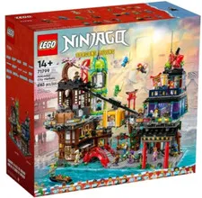 Lego 71799 Ninjago City Markets Brand New Sealed 6163 pcs Building Kit