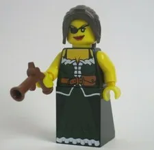 Female Pirate /Skirt Chess 852751 Pirates LEGO® Minifigure Mini Figure