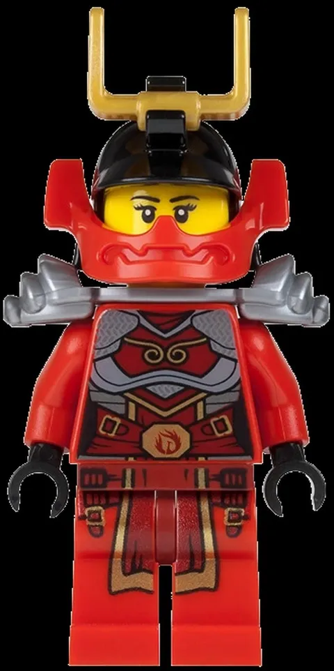 Lego Ninjago Stone Armor Nya / Samurai X Minifigure Rebooted NJO0105