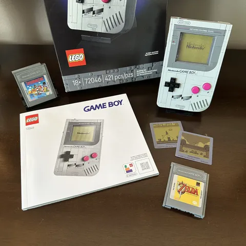 LEGO 72046 Game Boy – *COMPLETE* with Instructions and Box Nintendo Super Mario