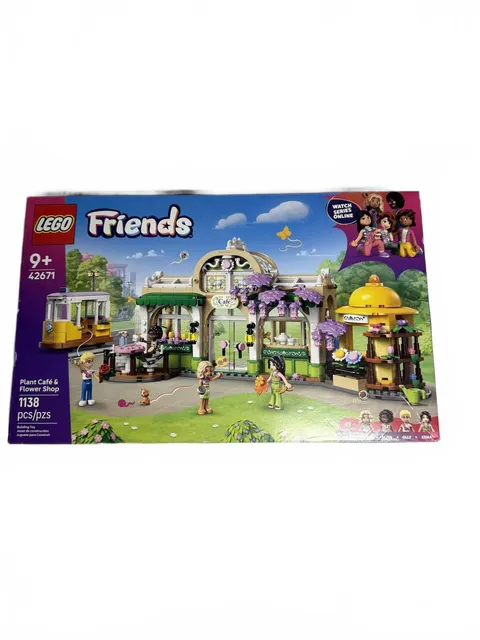 LEGO Friends Plant Café & Flower Shop 42671 Building Set 1138 pcs