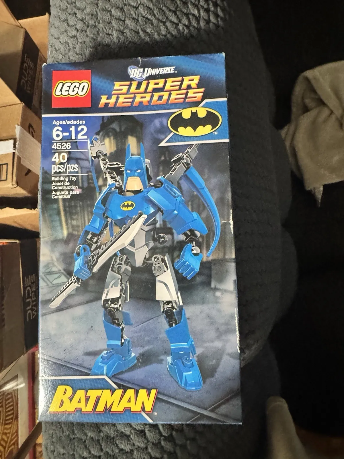 New LEGO DC Universe Super Heroes Batman building set,  4526. Box shows wear.