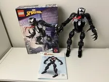 LEGO Marvel Venom Figure 76230 Retired Spider-Man PREOWNED W/box & Instructions
