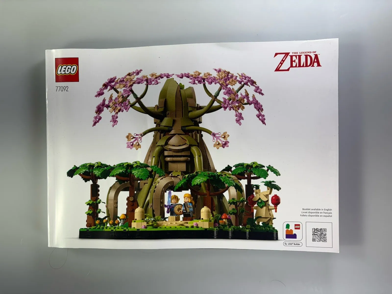 LEGO® The Legend of Zelda™ 77092 Great Deku Tree 2-in-1 Instruction Manual Only!