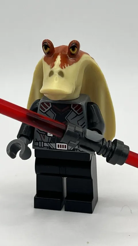 LEGO Star Wars Darth Jar Jar Binks Minifigure SW1367 Dark Falcon Rare Sith