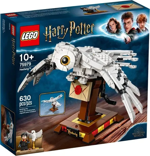 LEGO Harry Potter 75979 Hedwig Moving Wings Owl Building Toy Model 630 Pcs New 